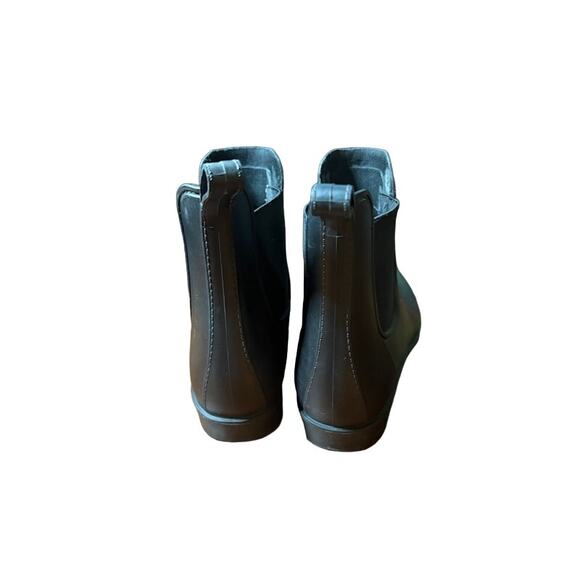 J Crew Chelsea rain boots in black women's size 8 - Picture 4 of 6